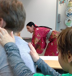 Shiatsu-Programm - Fit für die Schule.