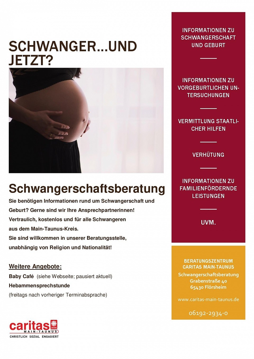 Schwangerenberatung der Caritas