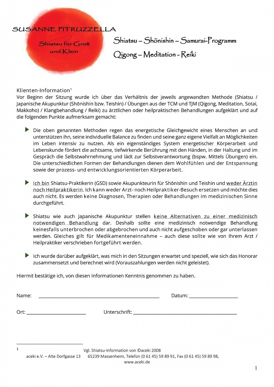 Klienten-Information.