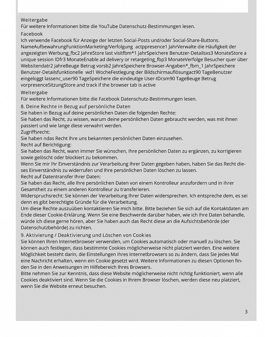 Cookie-Richtlinie S. 3.