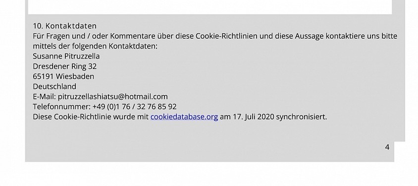 Cookie-Richtlinie S. 4.