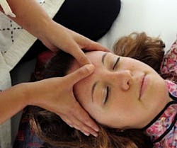 Shiatsu-Kopfbehandlung - den Alltag hinter sich lassen.
